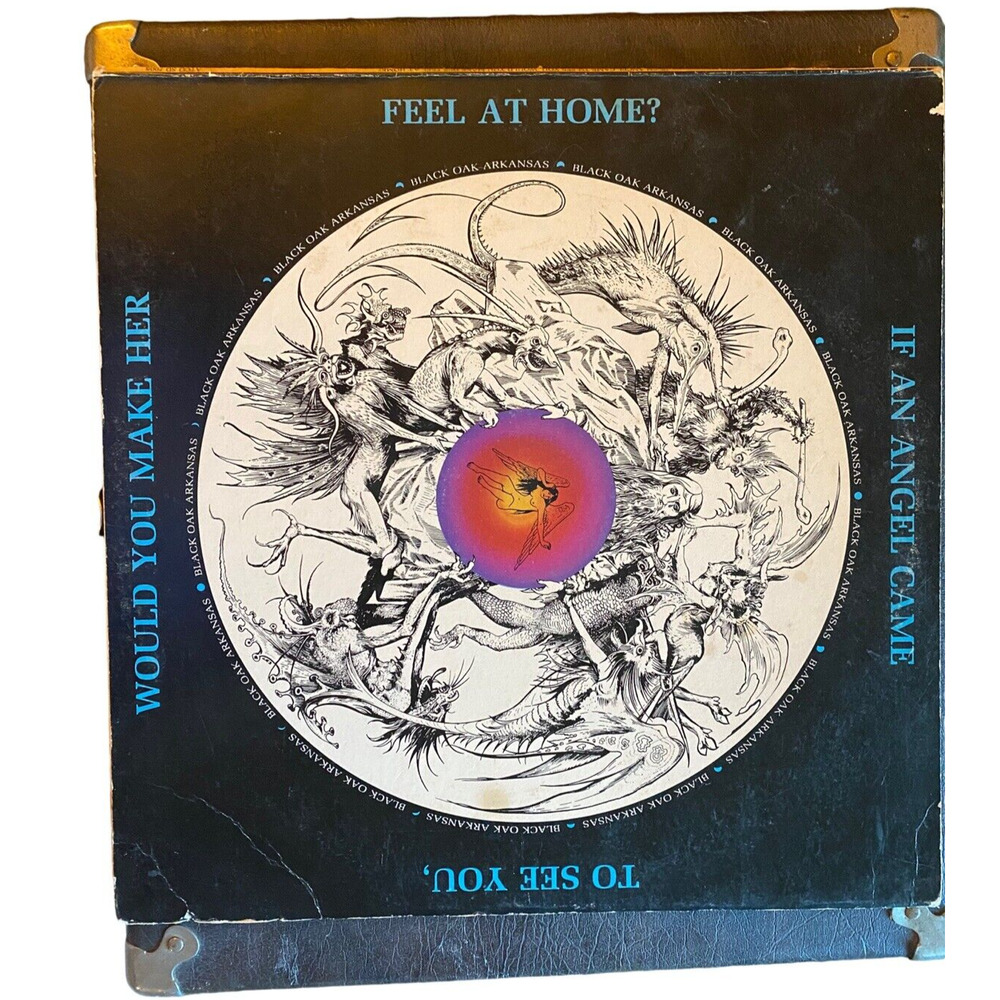 Black Oak Arkansas If An Angel Came To See You, Would You Make Her Feel LP 70s